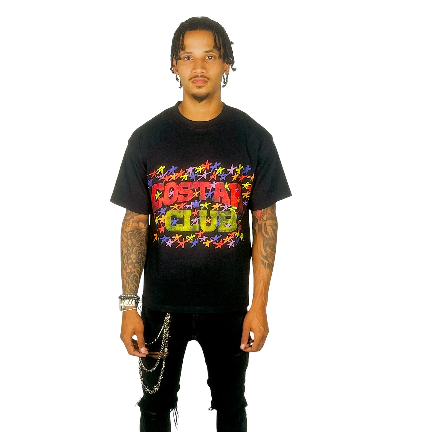 CoStar Star Blast Tee — Black