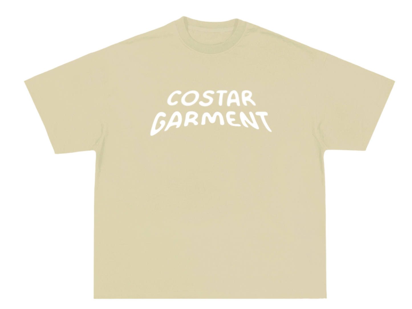 CoStar Studio Tee — Tan (Premium Essential)