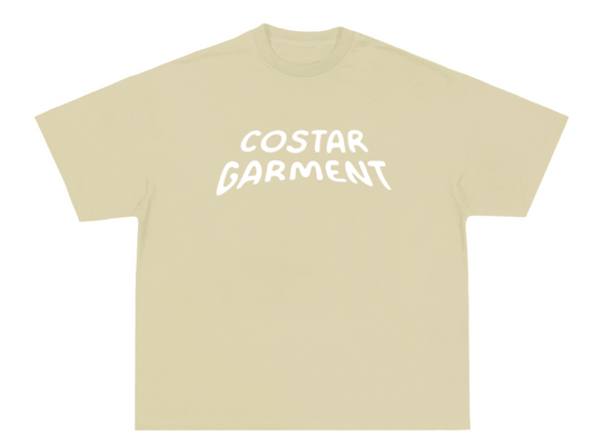 CoStar Studio Tee — Tan (Premium Essential)