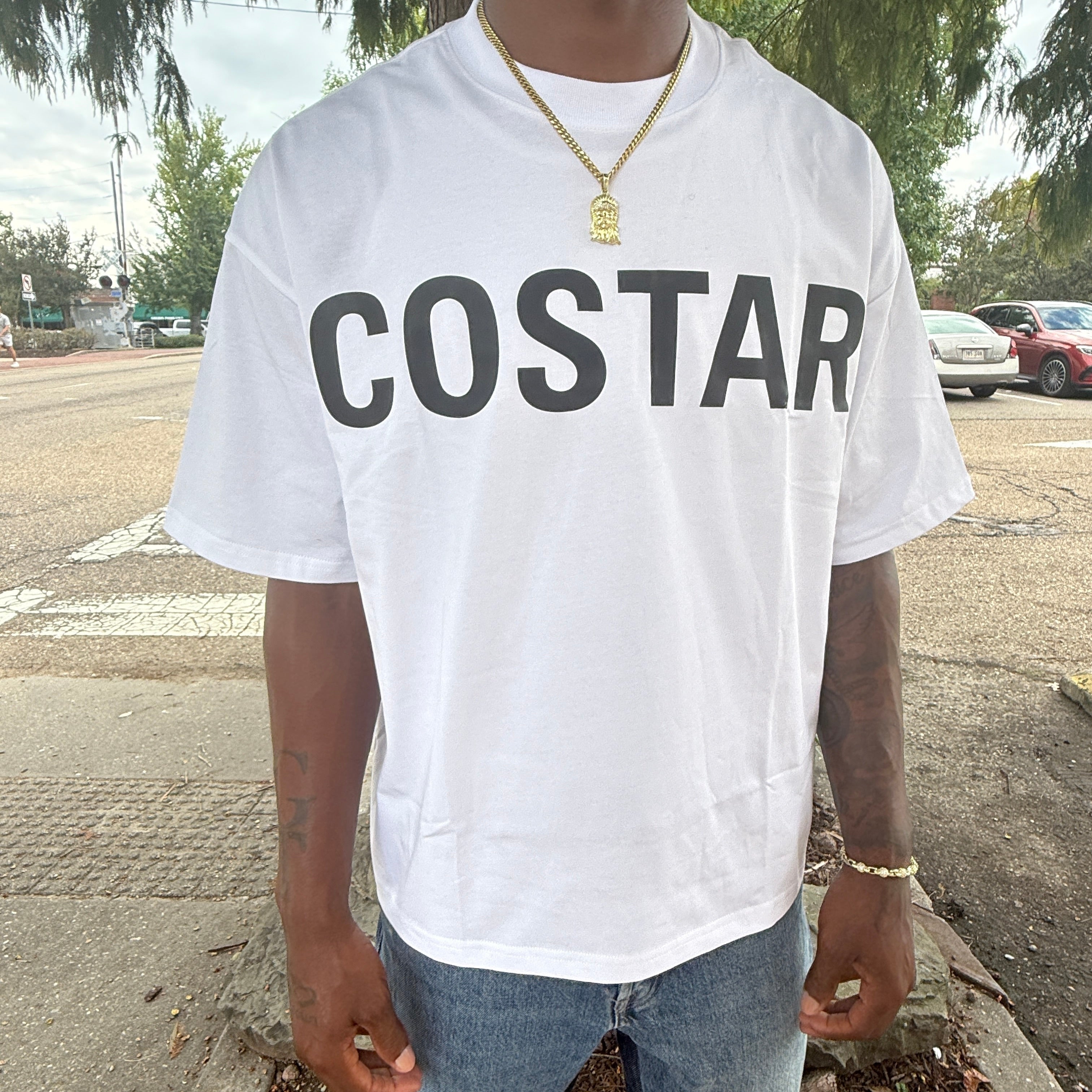 COSTAR BOXY TEE (White)